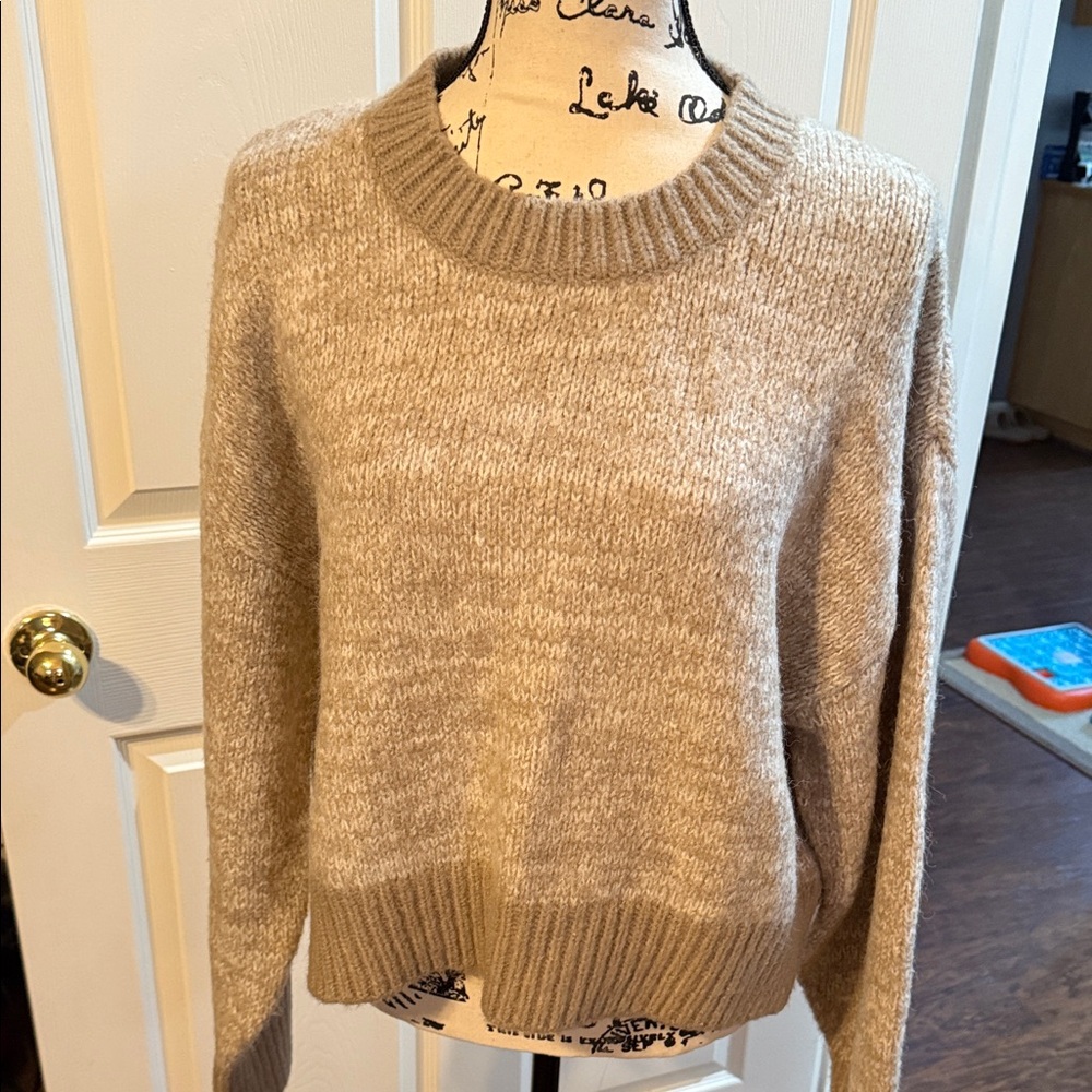 Elodie Cozy Tan Sweater